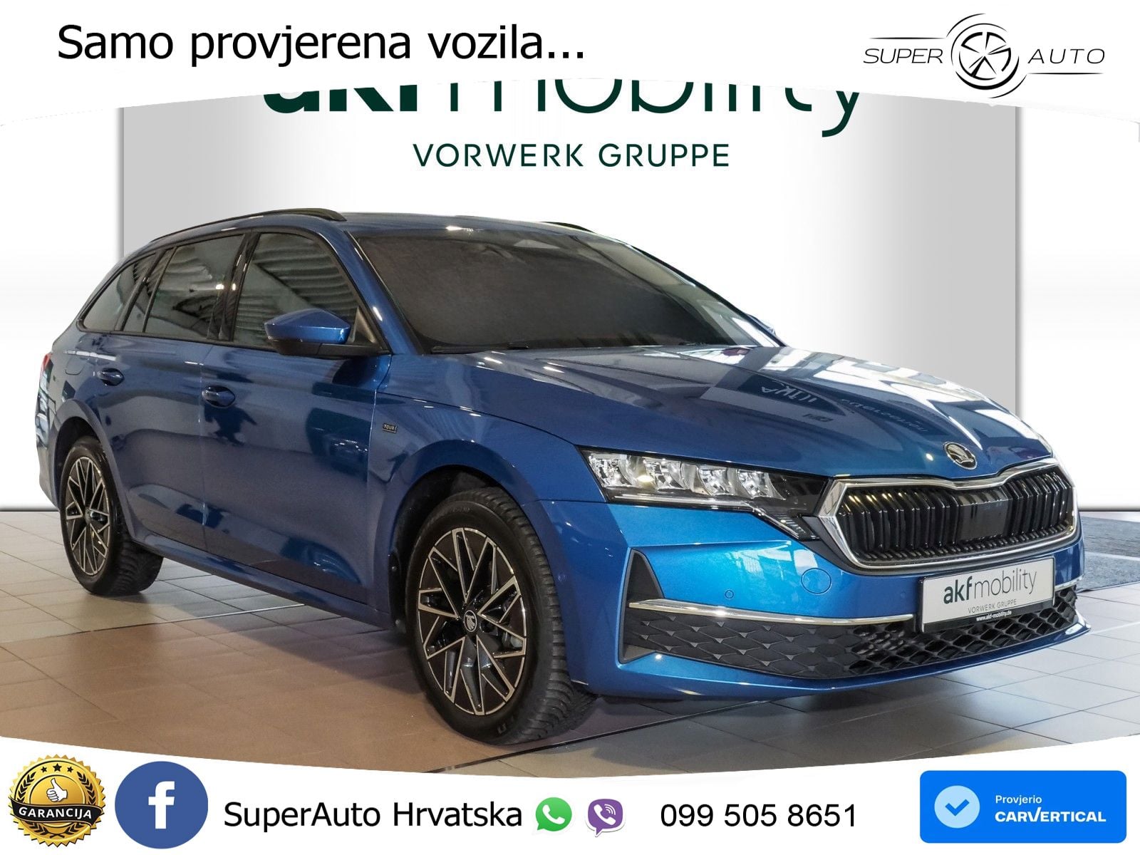 Škoda Octavia Combi 2.0 TDI (150 KS) DSG LED+GR SJED+ACC