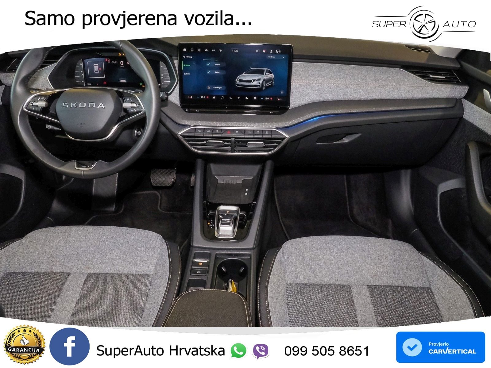 Škoda Octavia Combi 2.0 TDI (150 KS) DSG LED+GR SJED+ACC
