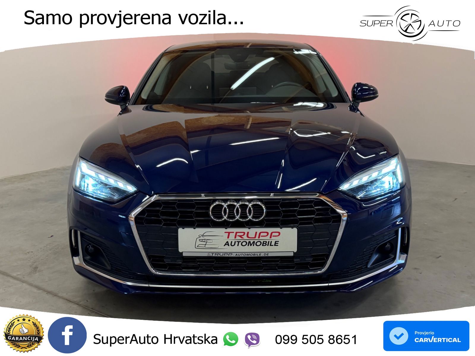 Audi A5 Sportback 35 TFSI (150 KS) S tronic LED+GR SJED+ACC