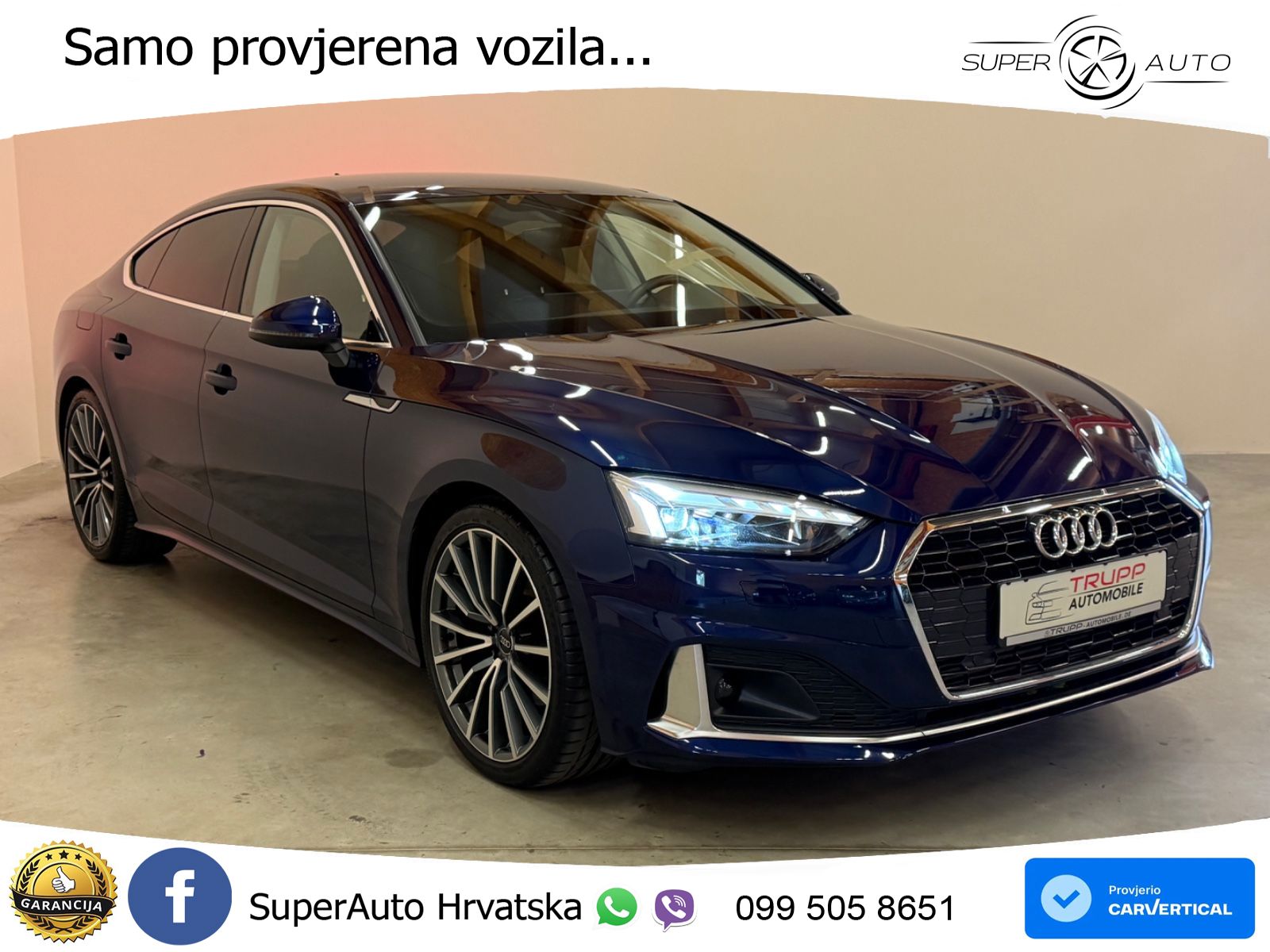 Audi A5 Sportback 35 TFSI (150 KS) S tronic LED+GR SJED+ACC
