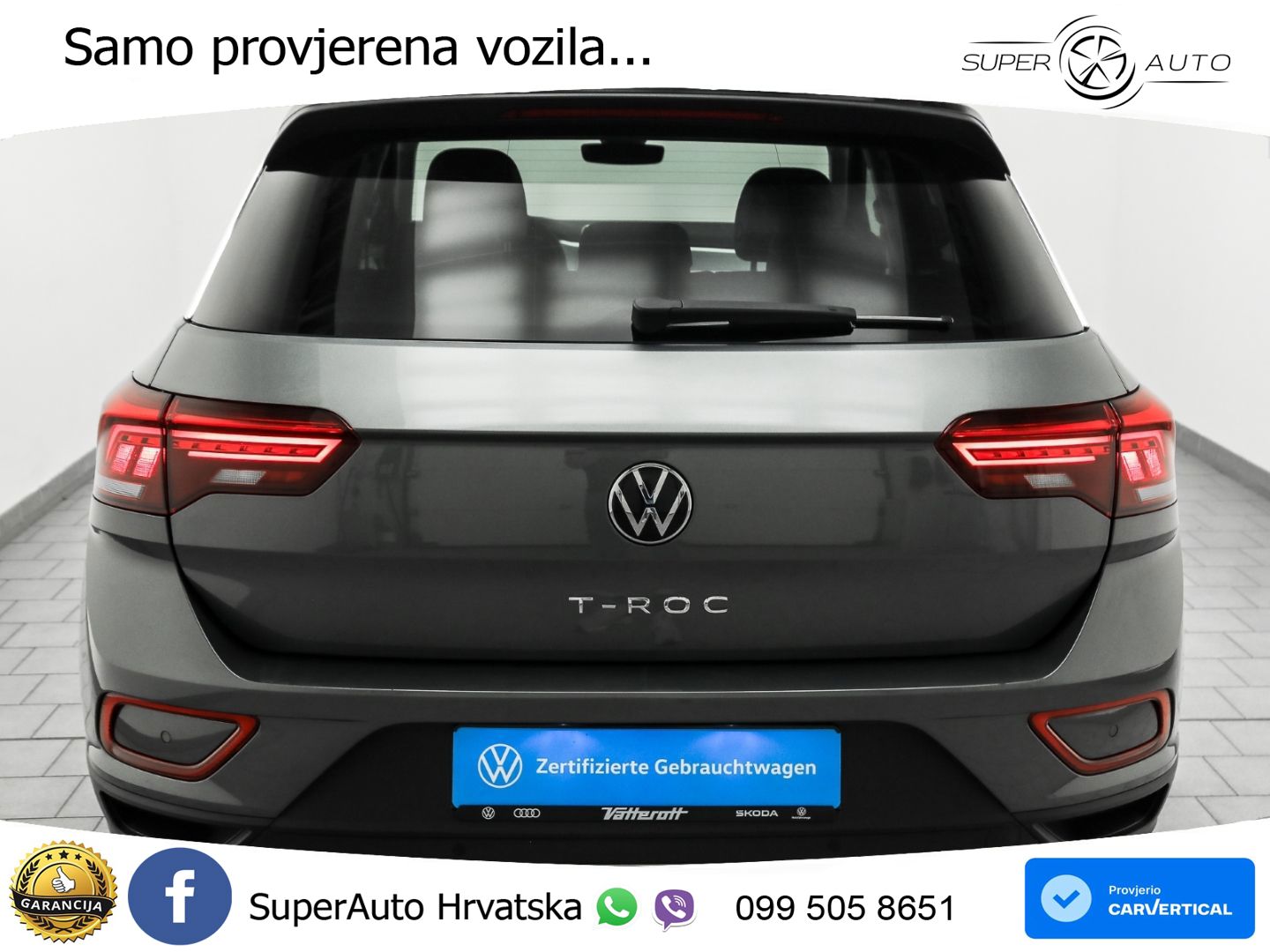Volkswagen T-Roc I 2.0 TDI (150 KS) DSG LED+GR SJED+ACC