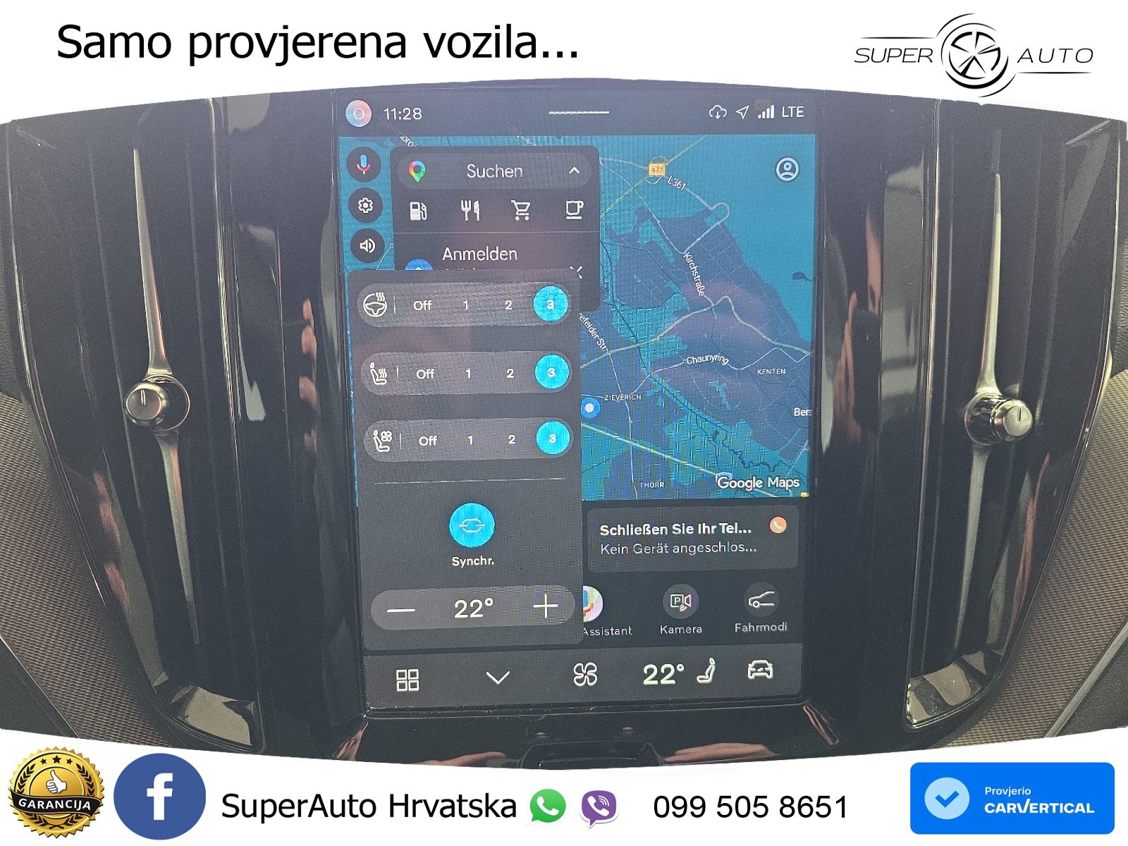 Volvo XC60 B5 Benzin AWD Geartronic ACC+HEAD+4xGR SJED+360+PANO