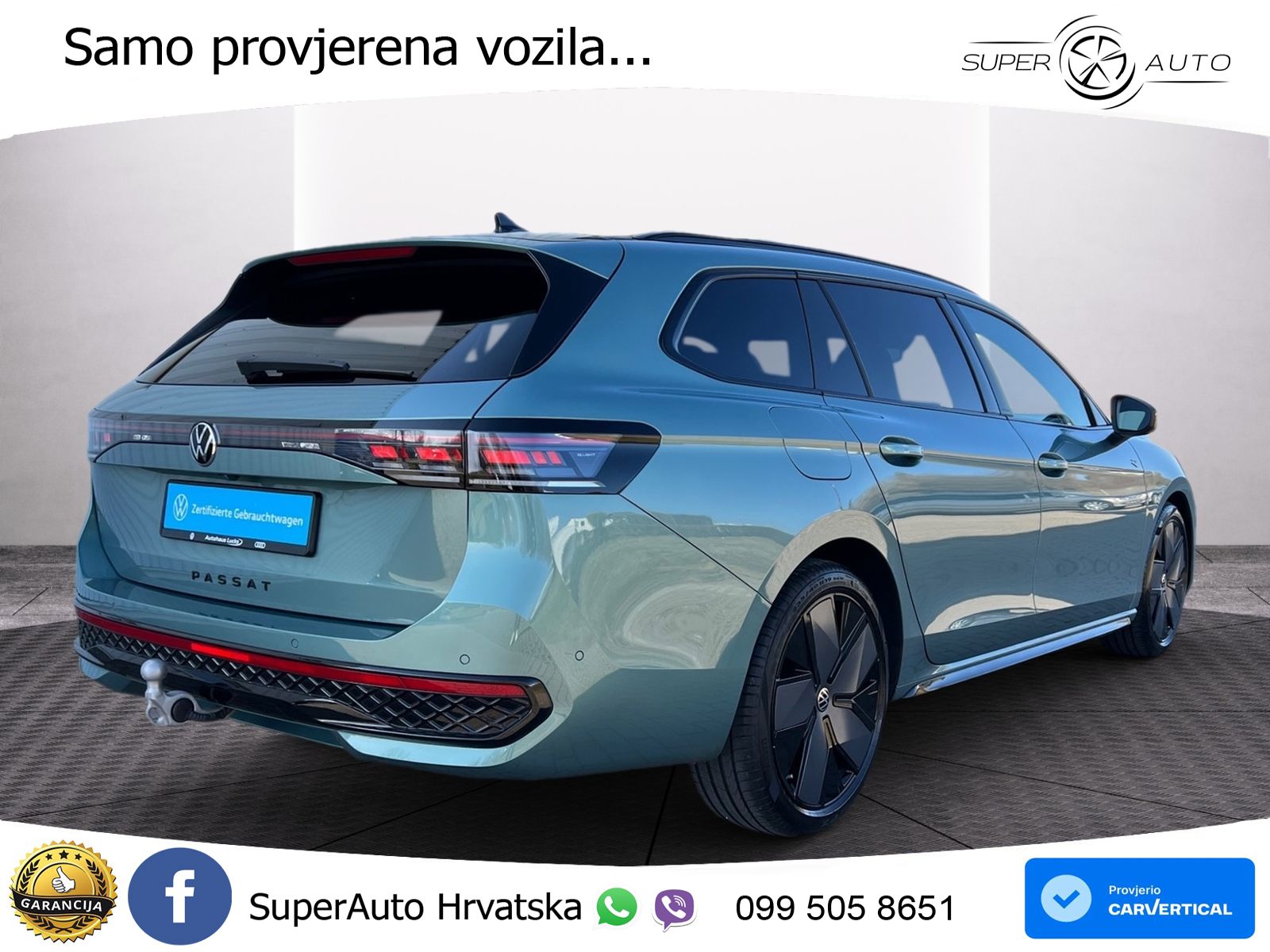 Volkswagen Passat Variant 2.0 TDI (193 KS) 4MOTION DSG R-Line LED+GR SJED+ACC