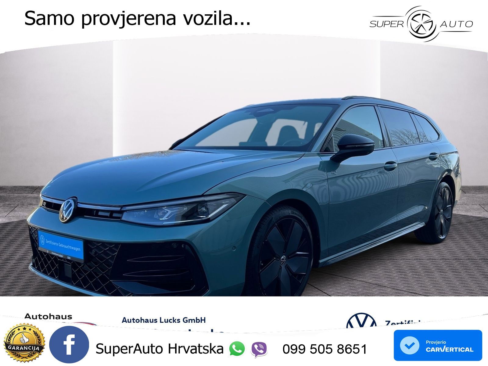 Volkswagen Passat Variant 2.0 TDI (193 KS) 4MOTION DSG R-Line LED+GR SJED+ACC
