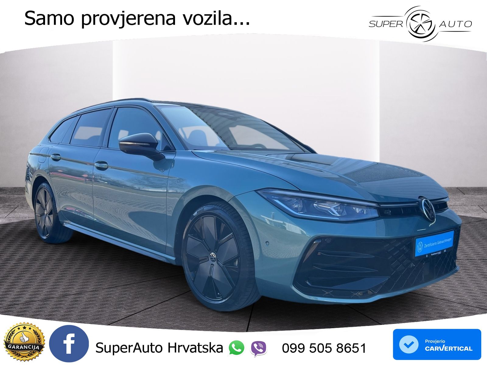 Volkswagen Passat Variant 2.0 TDI (193 KS) 4MOTION DSG R-Line LED+GR SJED+ACC