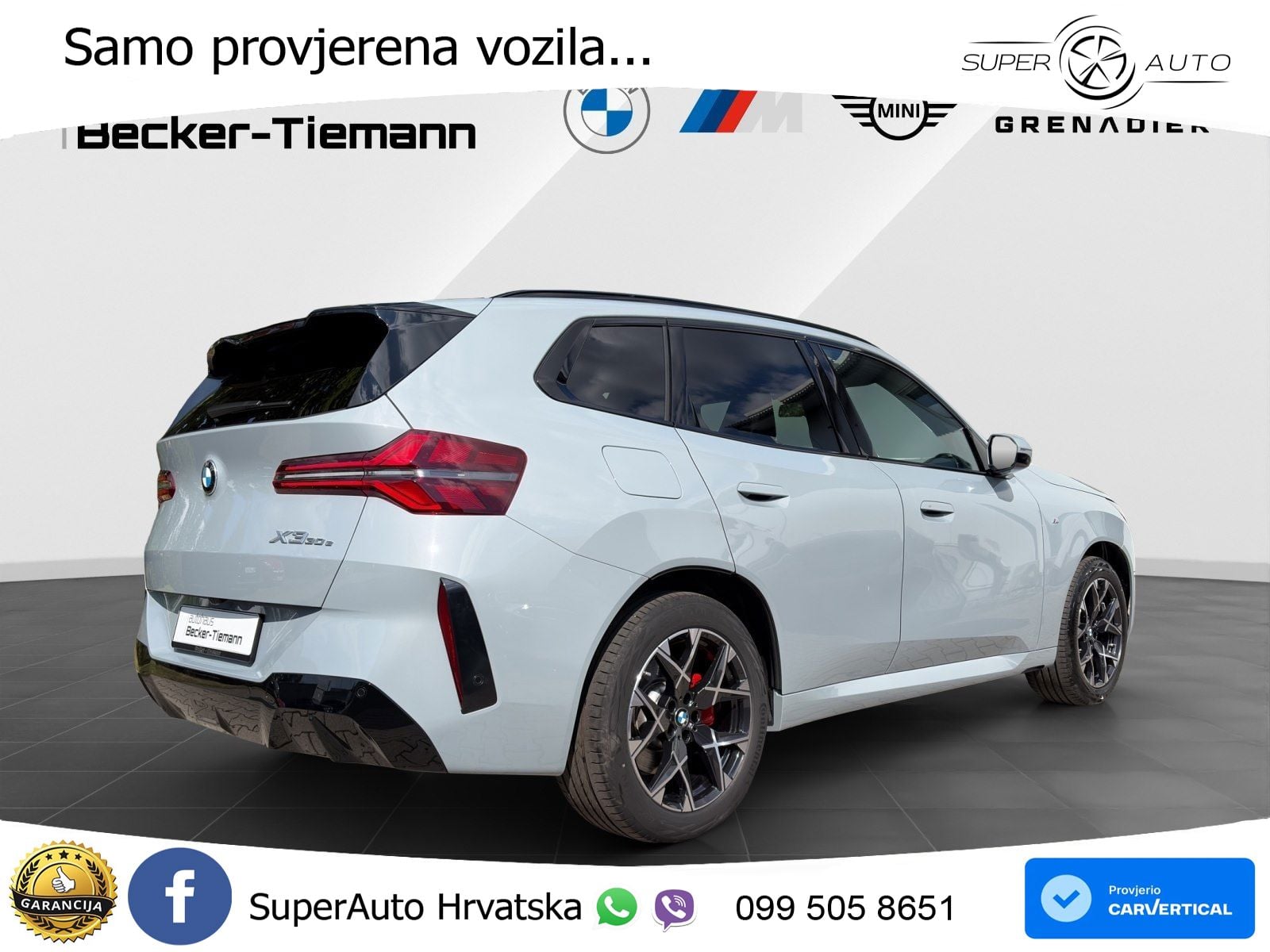 BMW X3 30e xDrive Steptronic M Sport LED+GR SJED+ACC
