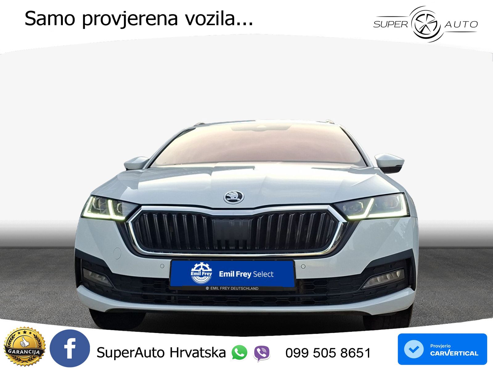 Škoda Octavia Combi 2.0 TDI (150 KS) DSG LED+ACC