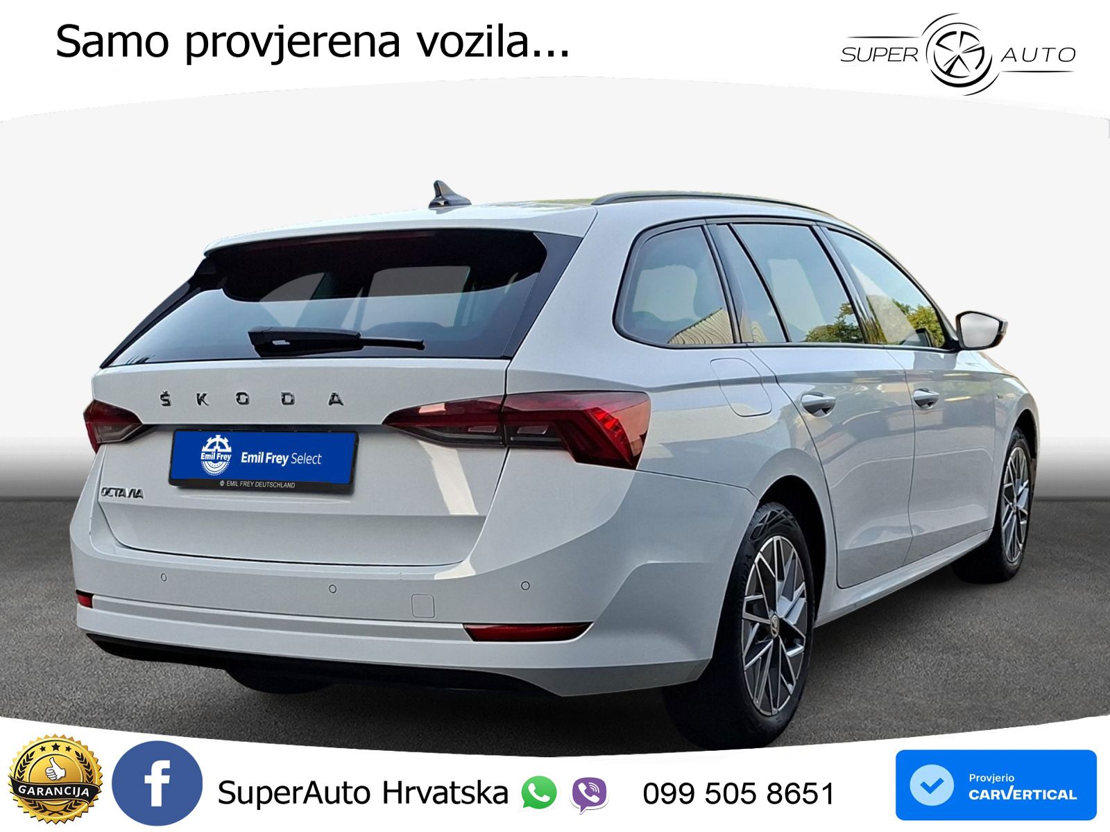 Škoda Octavia Combi 2.0 TDI (150 KS) DSG LED+ACC
