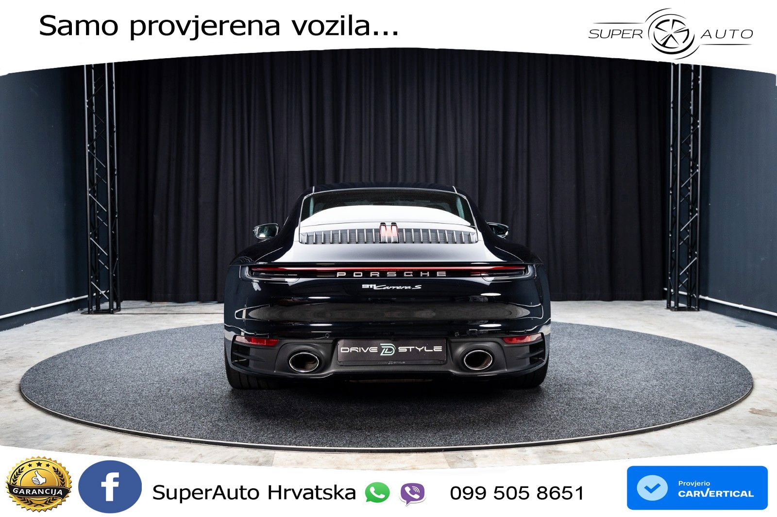 Porsche 911 Carrera S 3.0 (450 KS) PDK LED+GR SJED+ACC