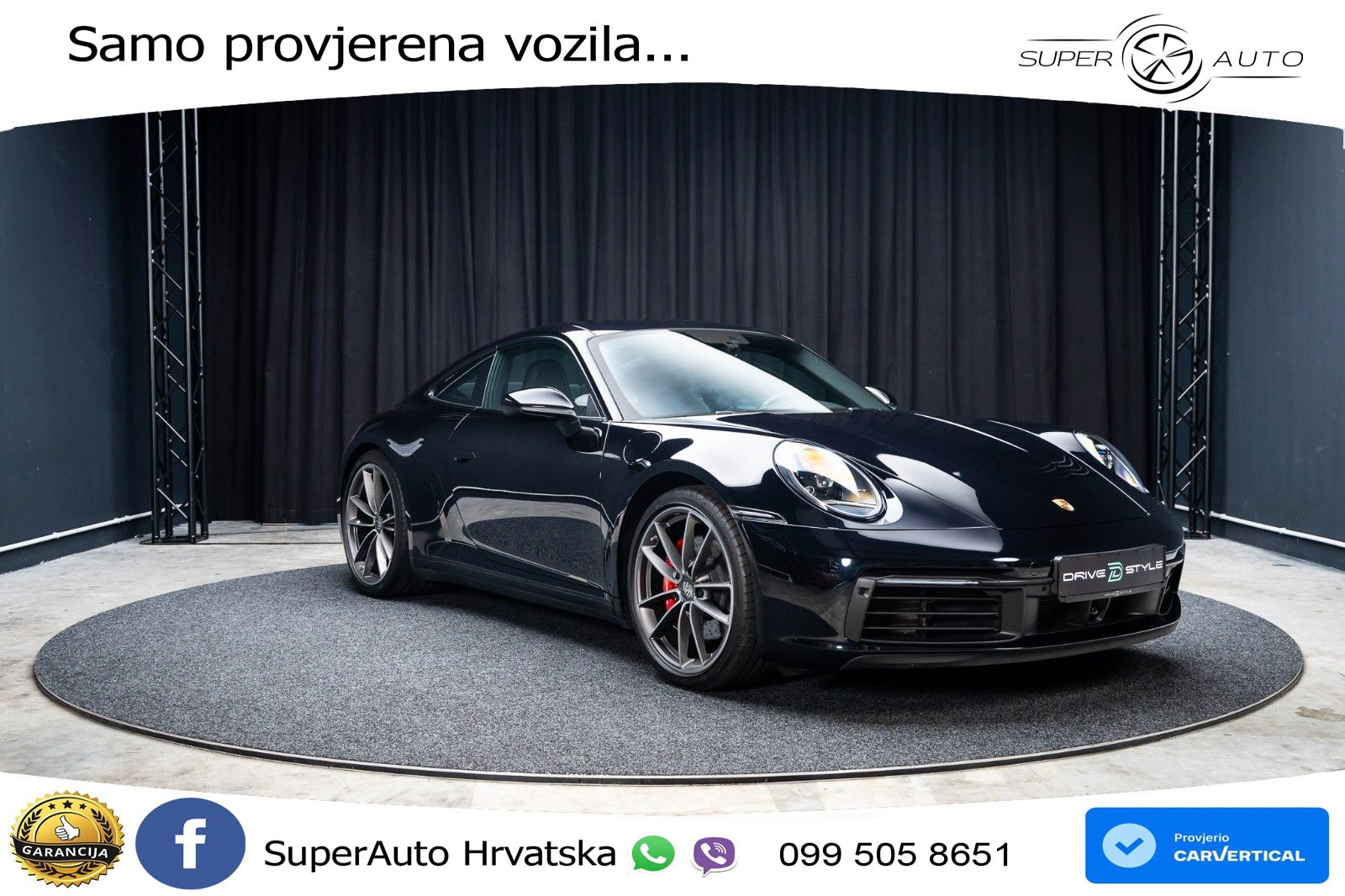 Porsche 911 Carrera S 3.0 (450 KS) PDK LED+GR SJED+ACC