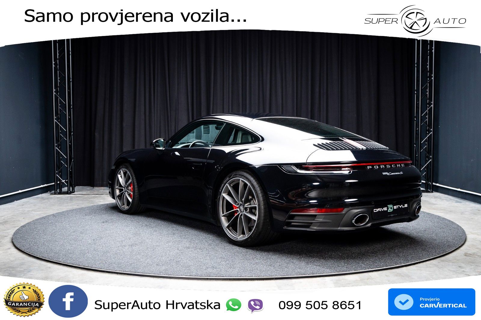 Porsche 911 Carrera S 3.0 (450 KS) PDK LED+GR SJED+ACC
