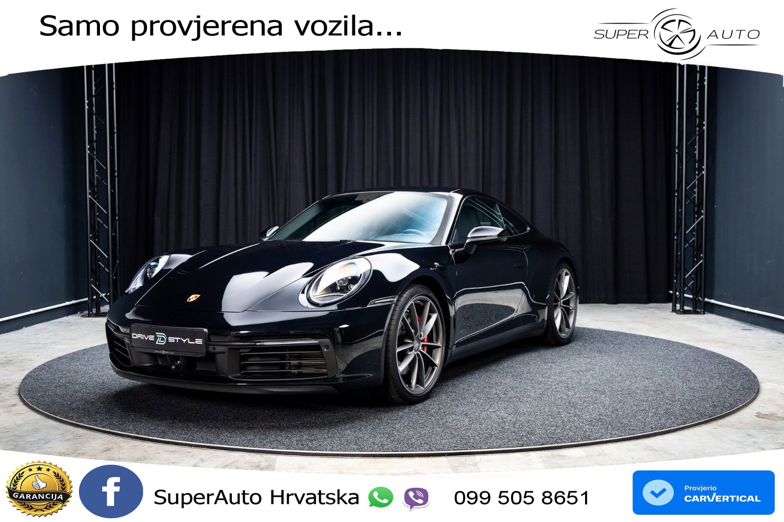 Porsche 911 Carrera S 3.0 (450 KS) PDK LED+GR SJED+ACC