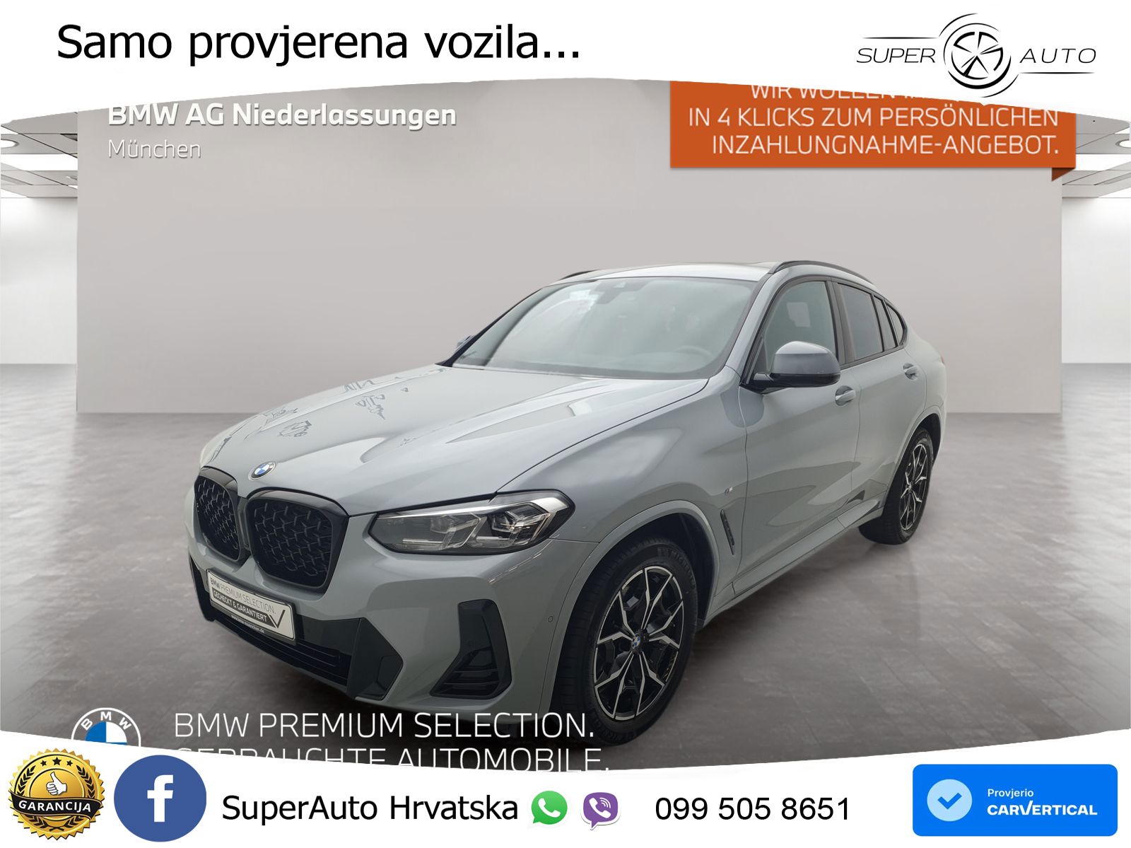 BMW X4 30d (286 KS) xDrive Steptronic M Sport