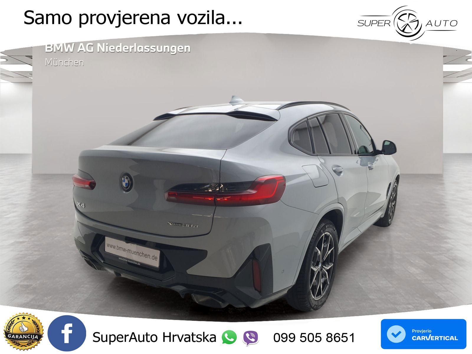 BMW X4 30d (286 KS) xDrive Steptronic M Sport