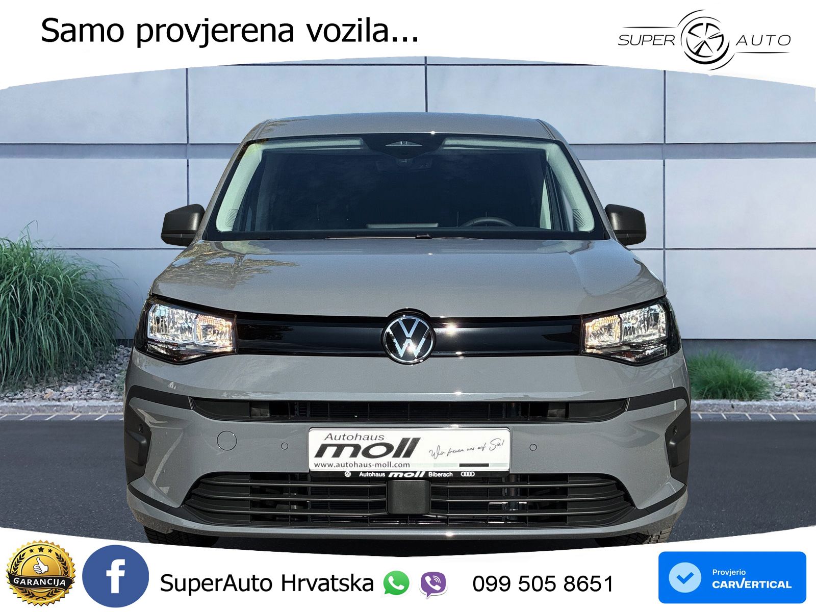 Volkswagen Caddy Cargo 1.5 TSI 6-Gang AHK, Kamera, Sitzheiz 116 KS