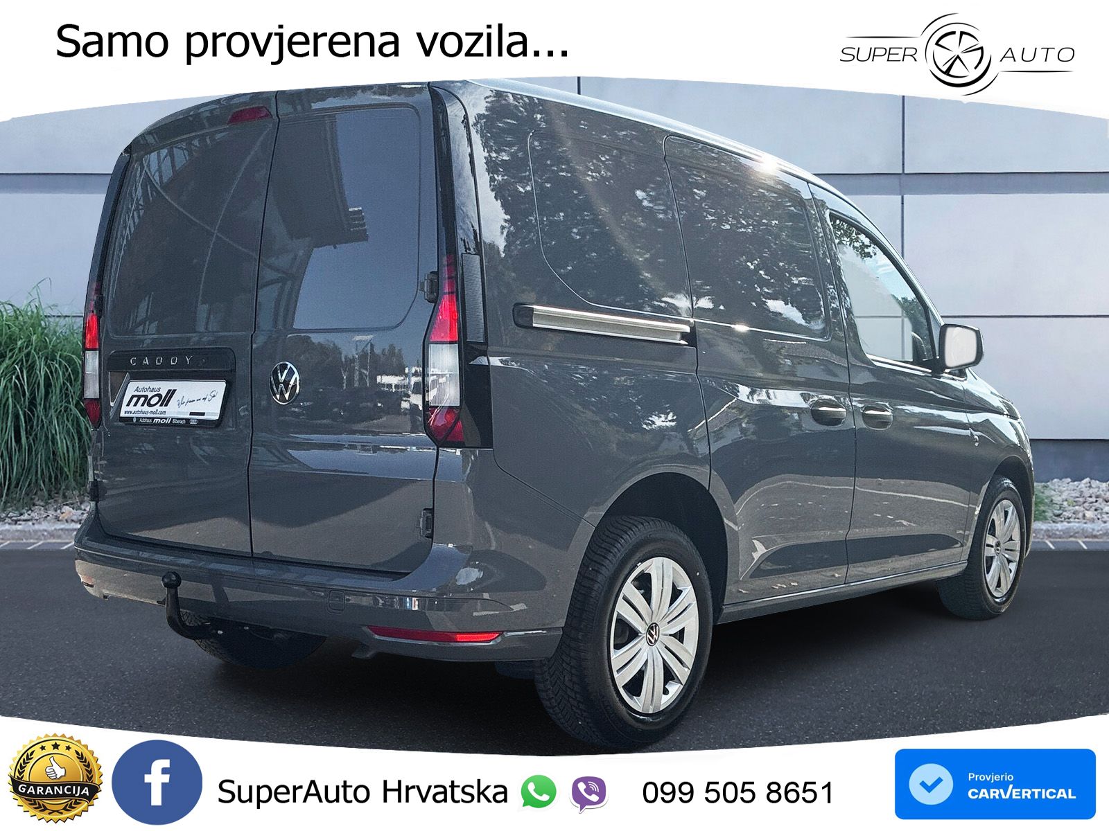 Volkswagen Caddy Cargo 1.5 TSI 6-Gang AHK, Kamera, Sitzheiz 116 KS