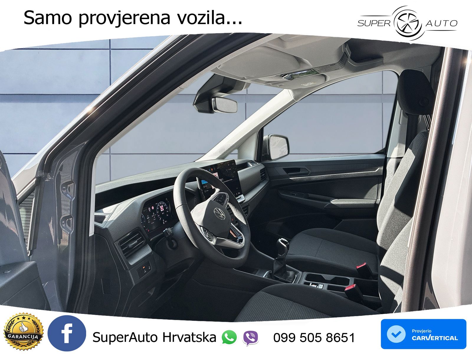Volkswagen Caddy Cargo 1.5 TSI 6-Gang AHK, Kamera, Sitzheiz 116 KS