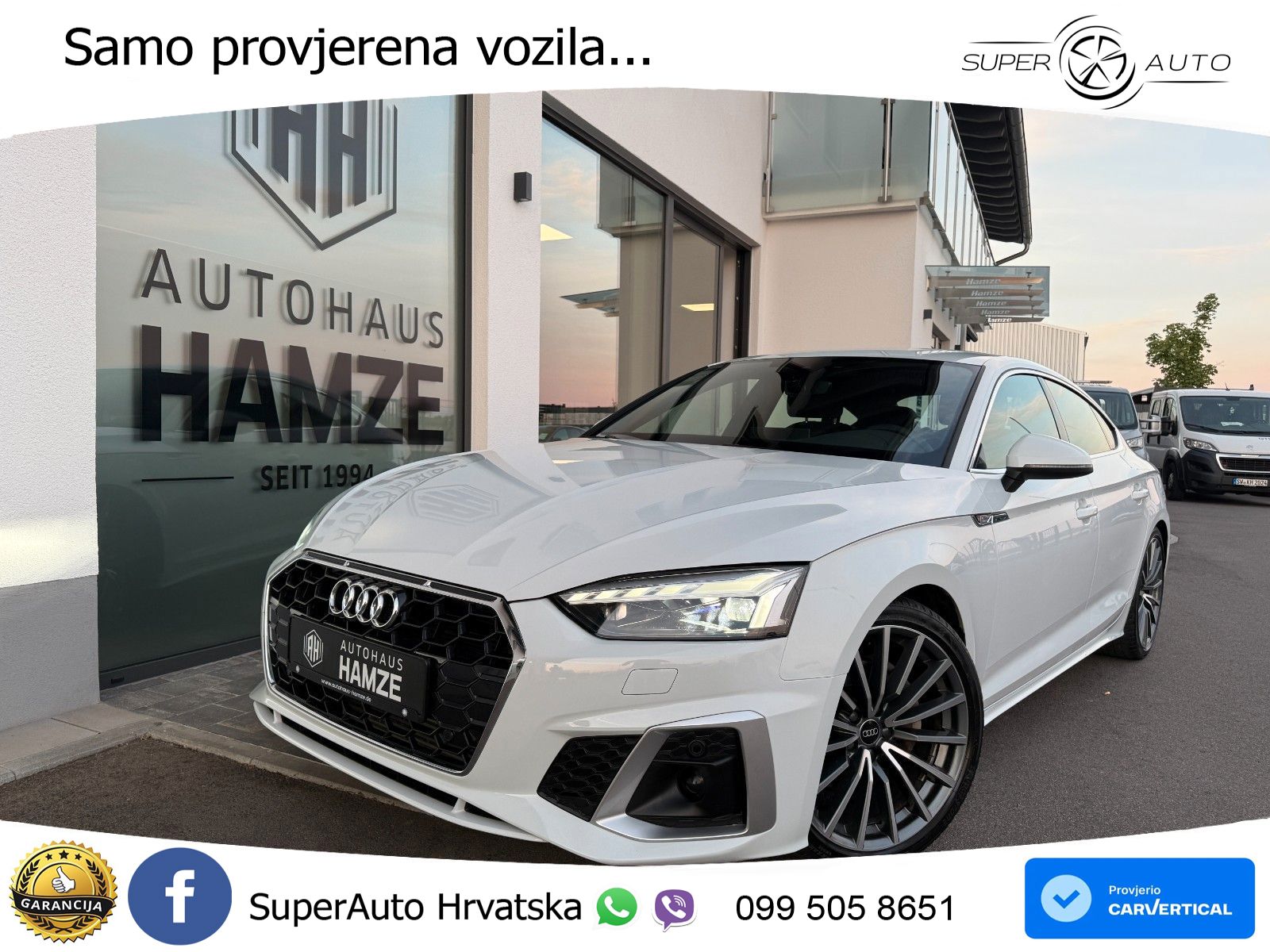 Audi A5 Sportback  40 TFSI (204 KS) S tronic S line