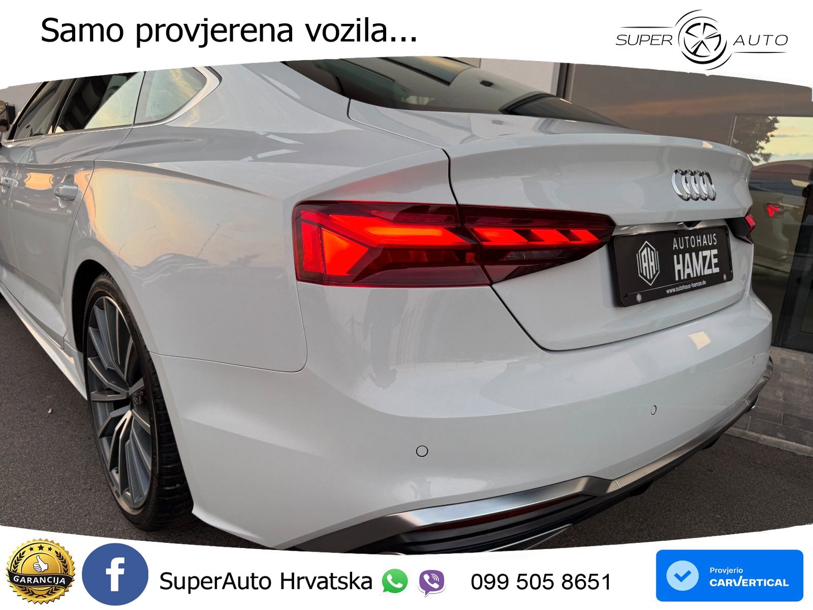Audi A5 Sportback  40 TFSI (204 KS) S tronic S line