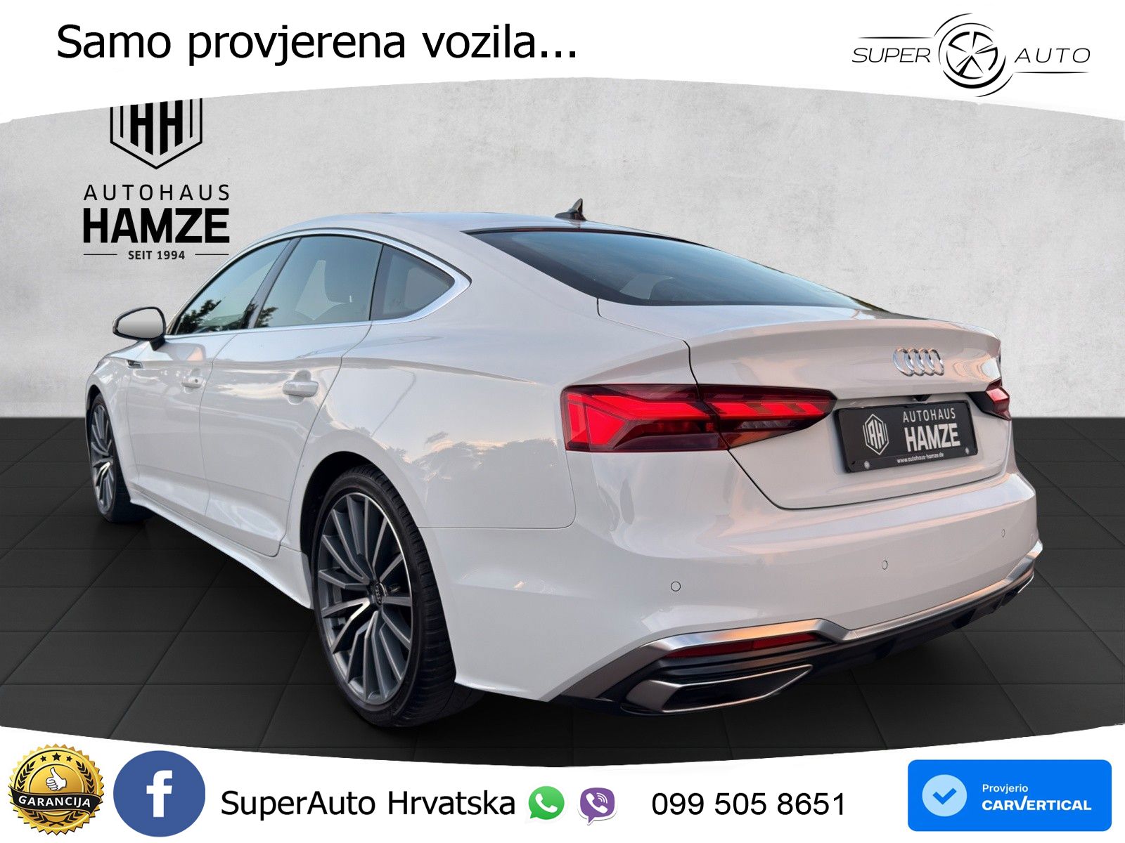 Audi A5 Sportback  40 TFSI (204 KS) S tronic S line