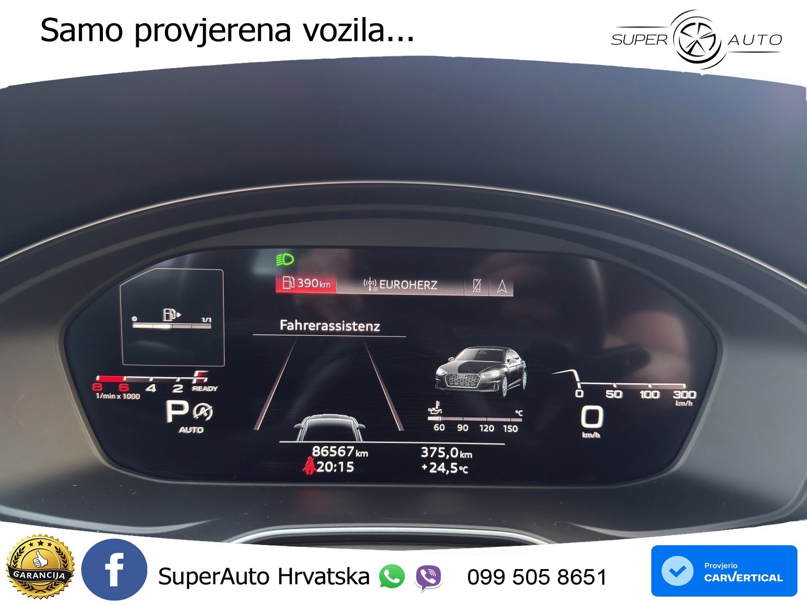 Audi A5 Sportback  40 TFSI (204 KS) S tronic S line