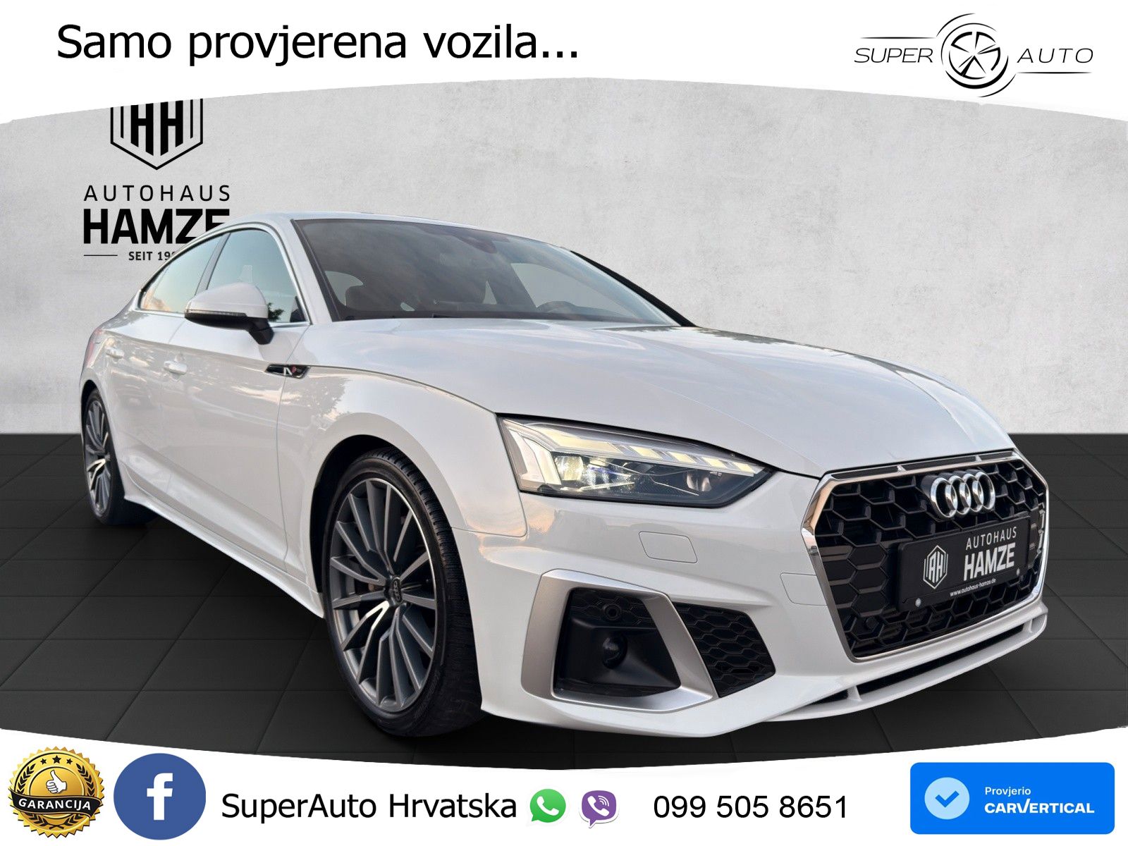 Audi A5 Sportback  40 TFSI (204 KS) S tronic S line