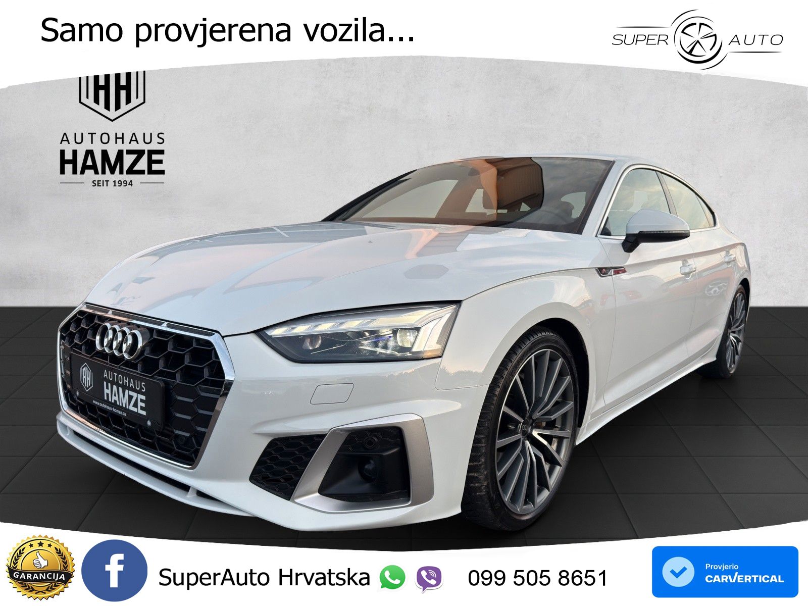 Audi A5 Sportback  40 TFSI (204 KS) S tronic S line