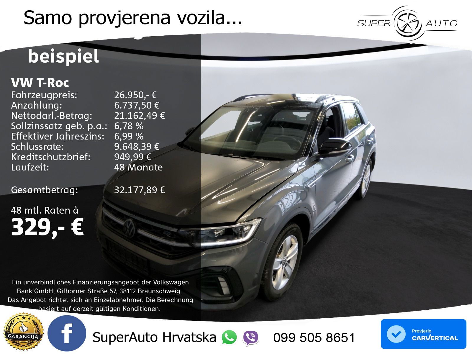 Volkswagen T-Roc 1.5 TSI (150 KS) DSG R-Line MATRIX+GR SJED+KAM