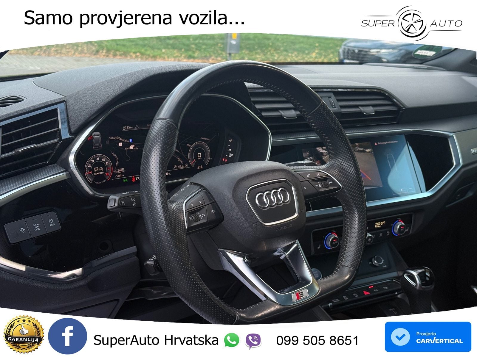 Audi Q3 40 TFSI (190 KS) quattro S tronic S line LED+GR SJED+ACC