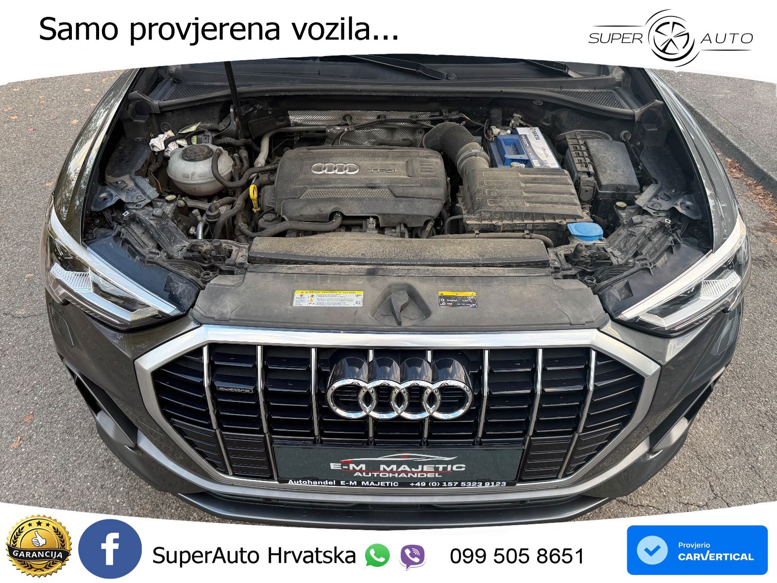 Audi Q3 40 TFSI (190 KS) quattro S tronic S line LED+GR SJED+ACC