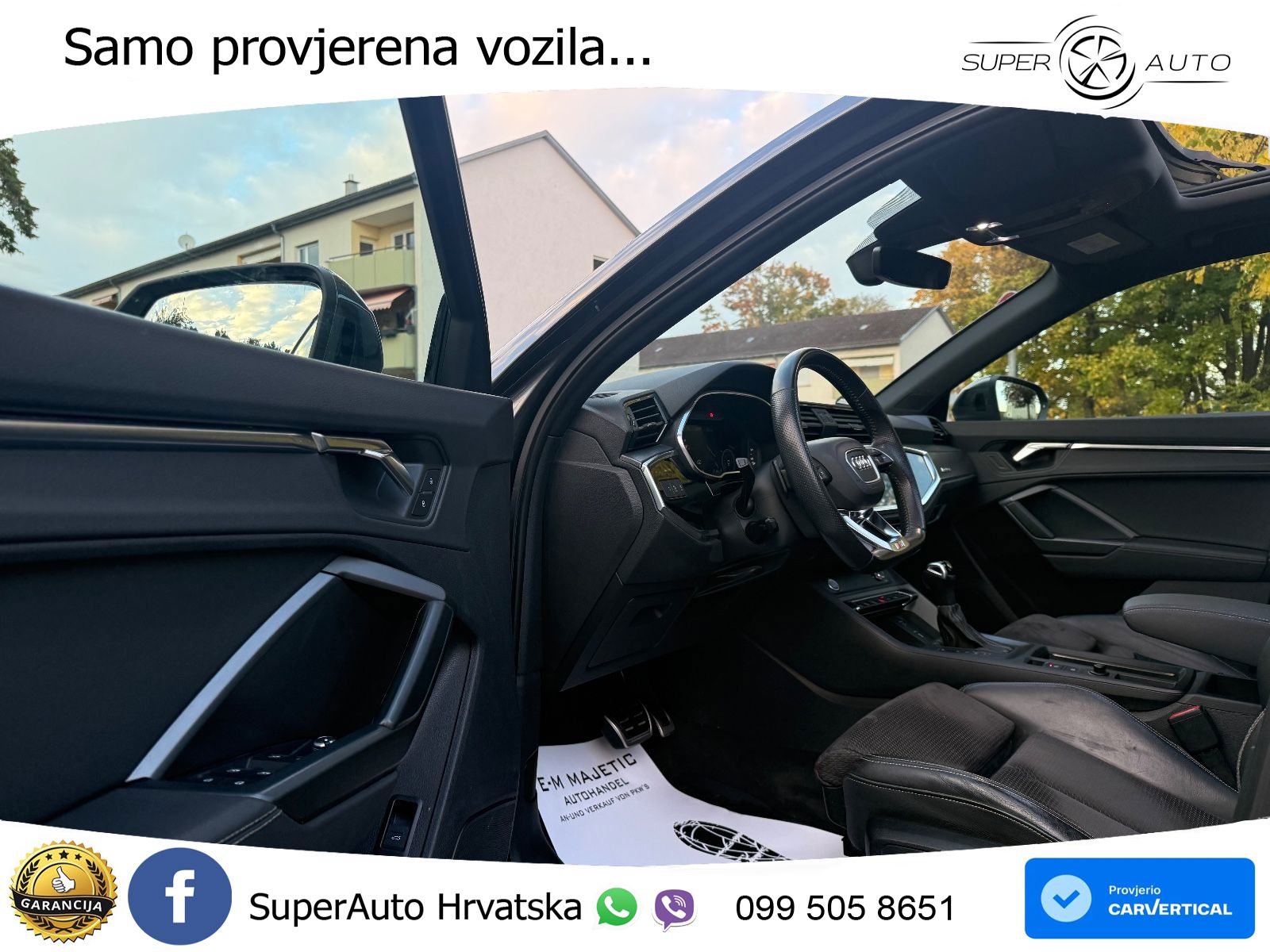 Audi Q3 40 TFSI (190 KS) quattro S tronic S line LED+GR SJED+ACC