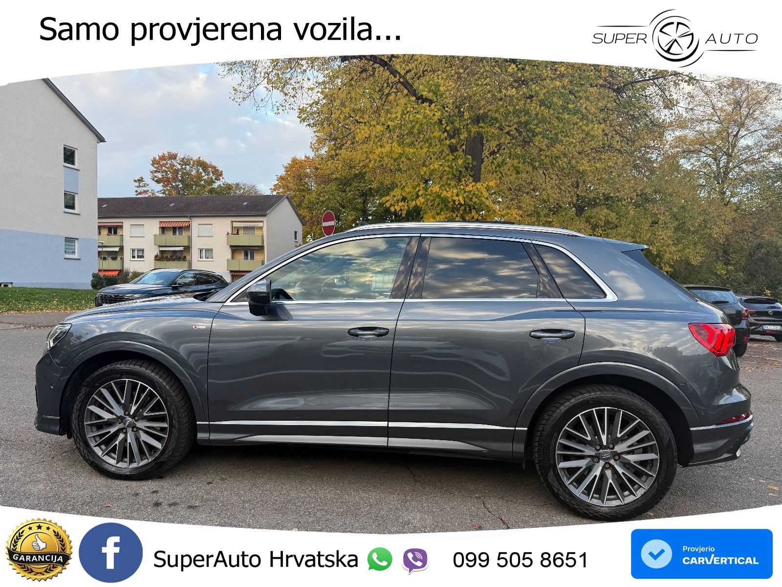 Audi Q3 40 TFSI (190 KS) quattro S tronic S line LED+GR SJED+ACC