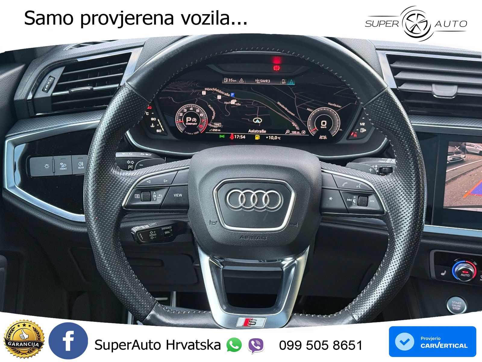 Audi Q3 40 TFSI (190 KS) quattro S tronic S line LED+GR SJED+ACC