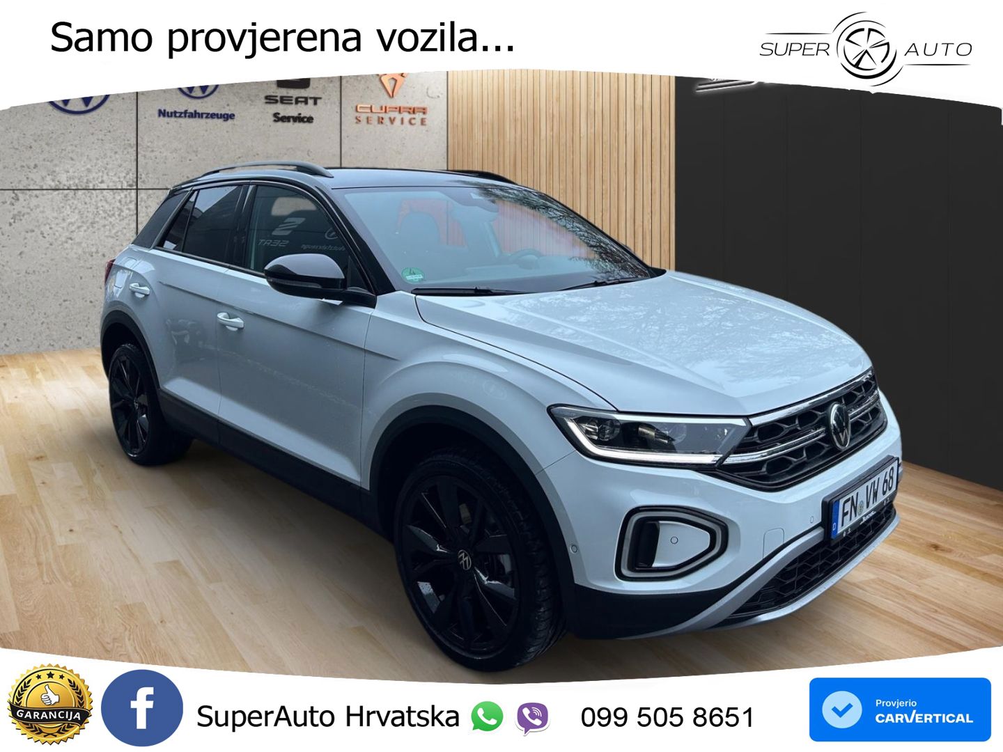 Volkswagen T-Roc 1.5 TSI (150 KS) DSG LED+GR SJED+ACC