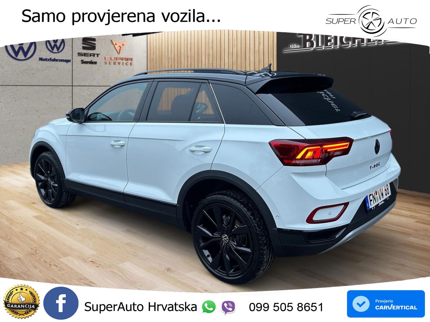 Volkswagen T-Roc 1.5 TSI (150 KS) DSG LED+GR SJED+ACC