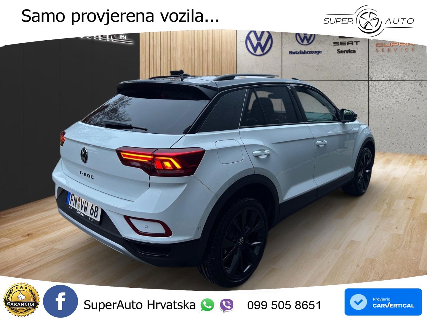 Volkswagen T-Roc 1.5 TSI (150 KS) DSG LED+GR SJED+ACC