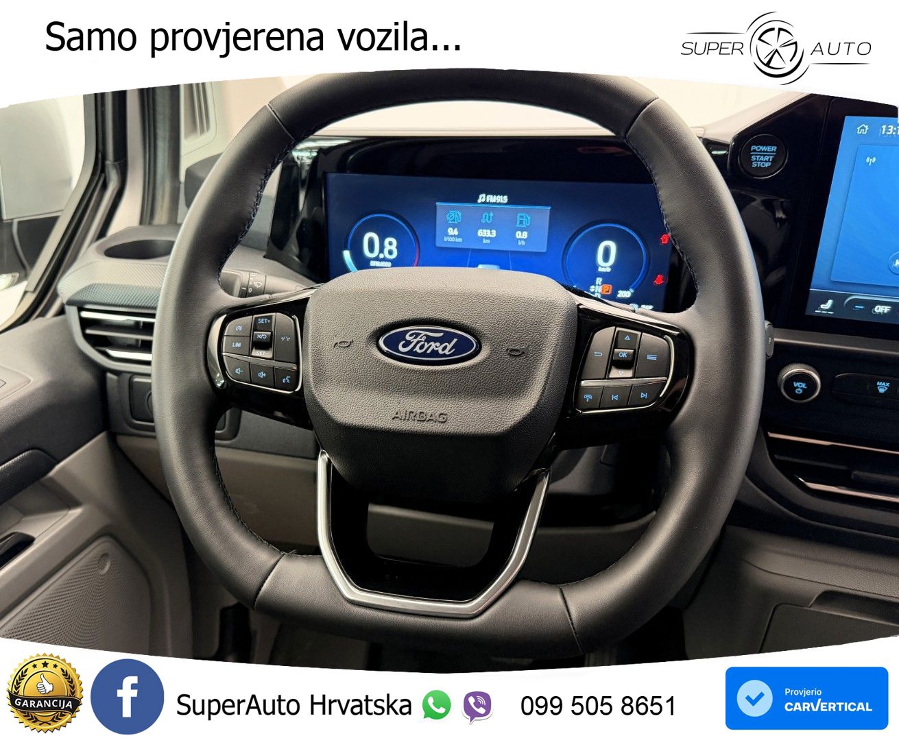 Ford Transit Custom 320 L2 Limited °GARANTIE 03.2030° 170 KS