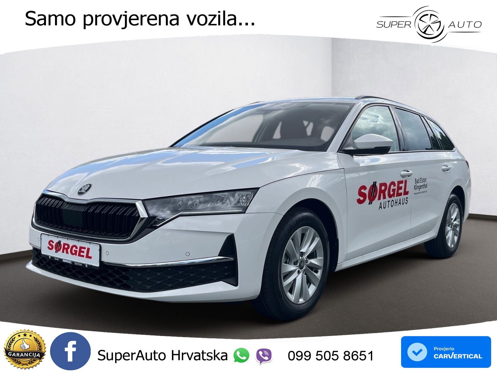 Škoda Octavia Combi 1.5 TSI (150 KS) DSG Selection LED+GR SJED+ACC