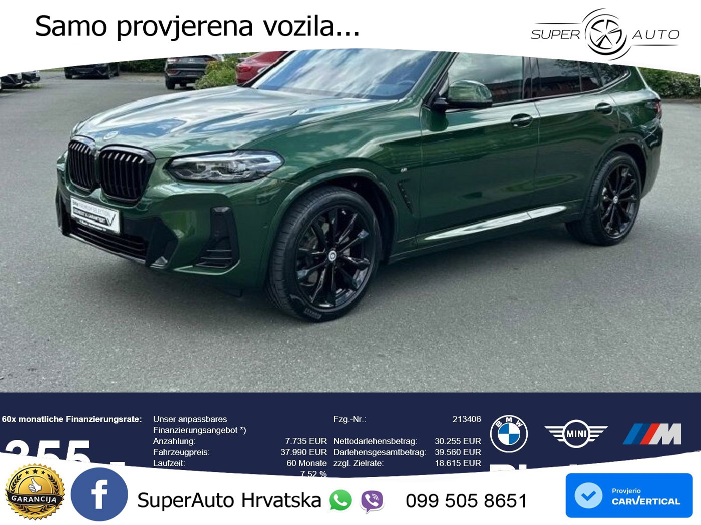 BMW X3 20i xDrive Steptronic M Sport