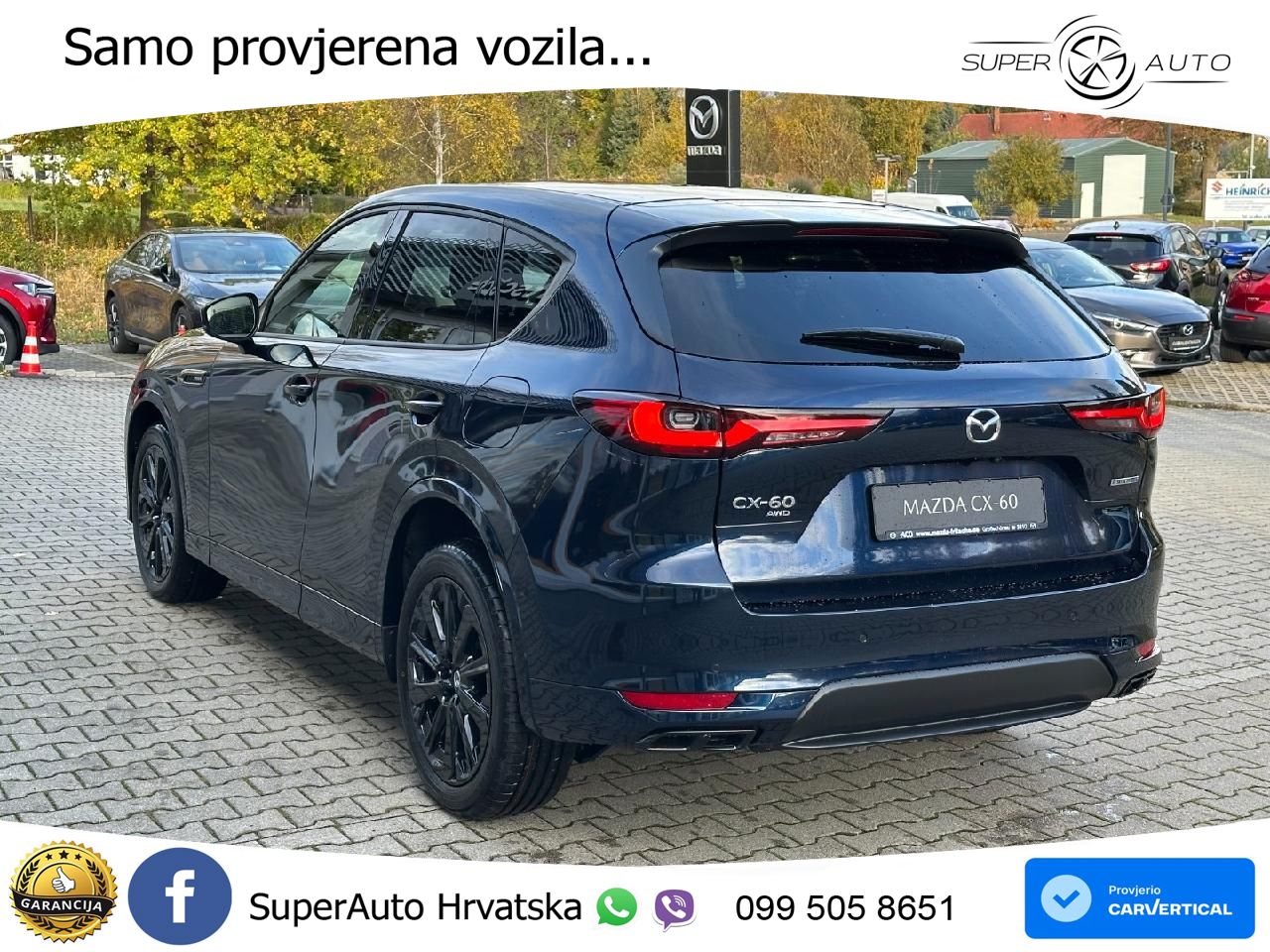 Mazda CX-60 2.5 e-Skyactiv (328 KS) AWD Automatic MATRIX+GR SJED+KAM
