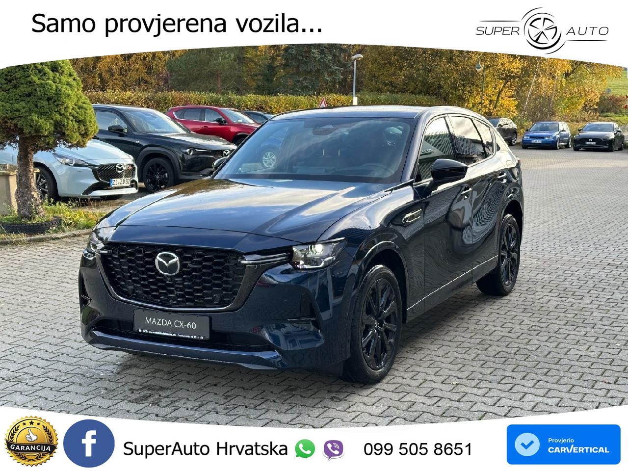 Mazda CX-60 2.5 e-Skyactiv (328 KS) AWD Automatic MATRIX+GR SJED+KAM