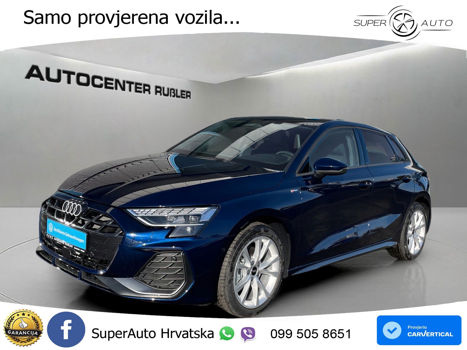 Audi A3 35 TFSI (150 KS) S tronic S line LED+GR SJED+ACC
