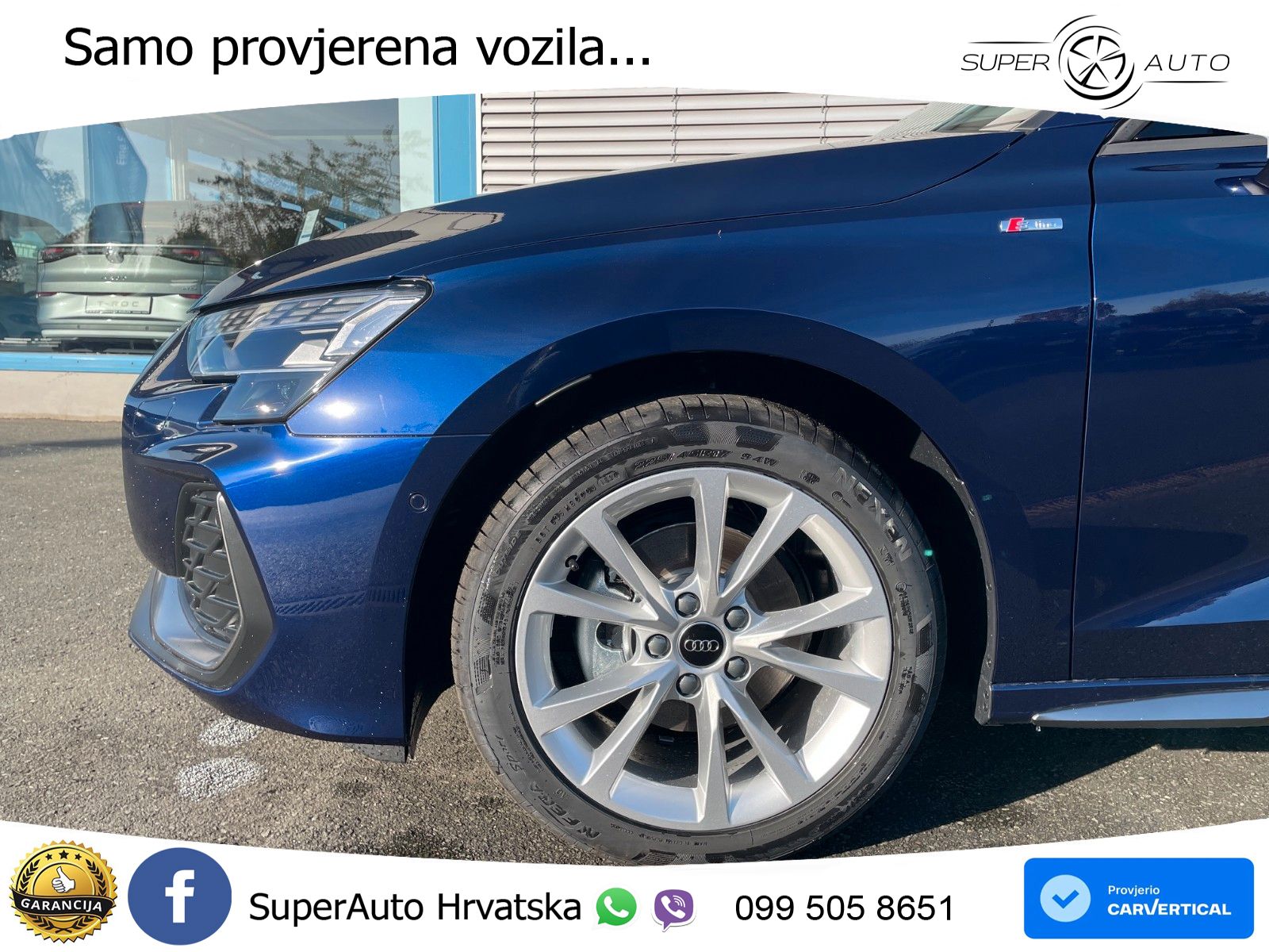 Audi A3 35 TFSI (150 KS) S tronic S line LED+GR SJED+ACC