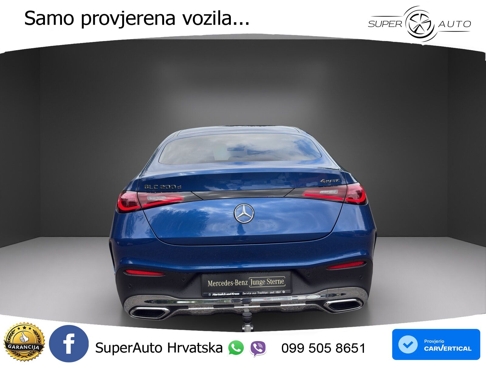 Mercedes GLC Coupe 200d (163 KS) 4MATIC 9G-TRONIC AMG LED+GR SJED+ACC