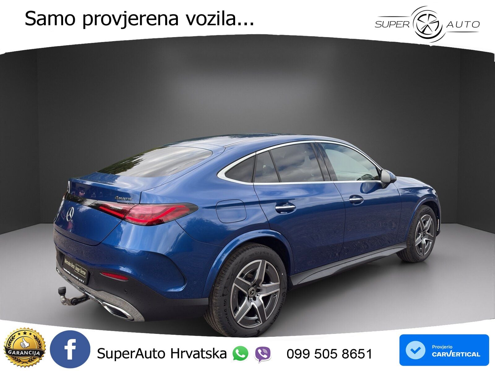 Mercedes GLC Coupe 200d (163 KS) 4MATIC 9G-TRONIC AMG LED+GR SJED+ACC