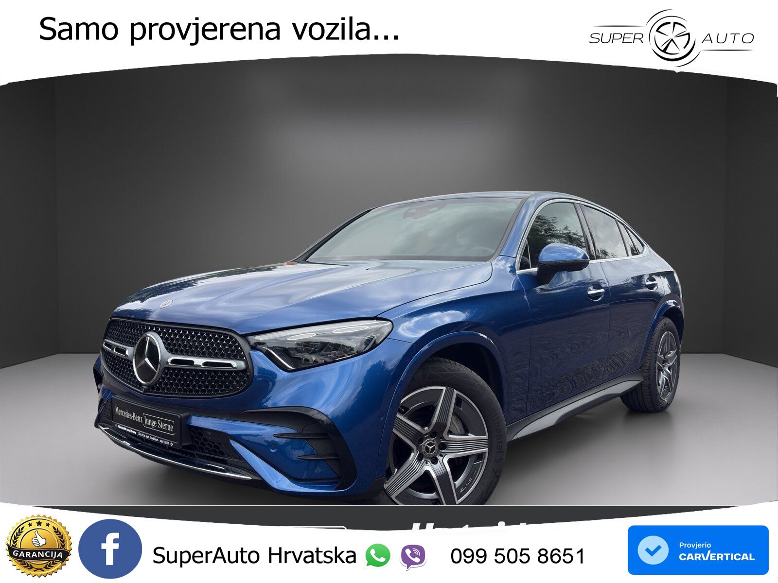Mercedes GLC Coupe 200d (163 KS) 4MATIC 9G-TRONIC AMG LED+GR SJED+ACC
