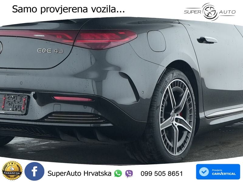 Mercedes EQE AMG 43 100 kWh (476 KS) 4MATIC ZRAČNI+ACC+GR SJED+KAM+PANO