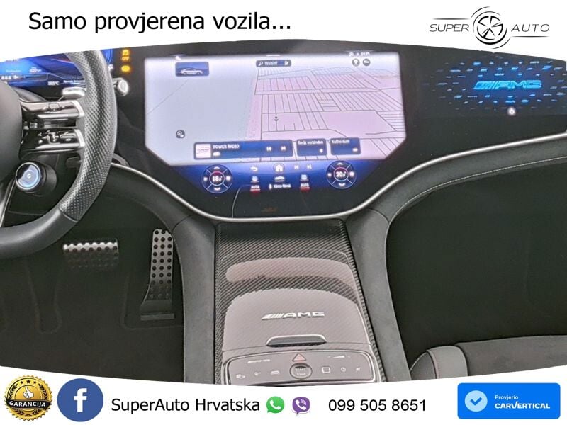 Mercedes EQE AMG 43 100 kWh (476 KS) 4MATIC ZRAČNI+ACC+GR SJED+KAM+PANO