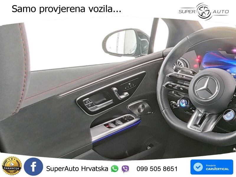 Mercedes EQE AMG 43 100 kWh (476 KS) 4MATIC ZRAČNI+ACC+GR SJED+KAM+PANO