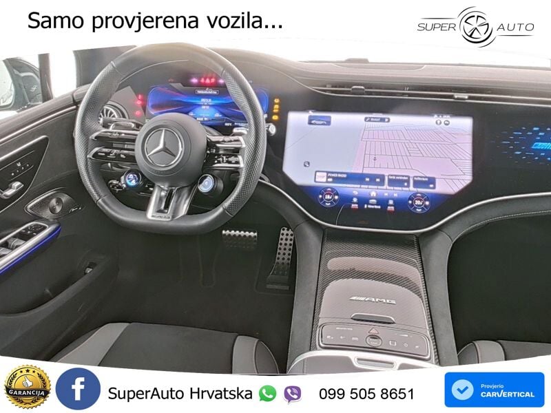 Mercedes EQE AMG 43 100 kWh (476 KS) 4MATIC ZRAČNI+ACC+GR SJED+KAM+PANO
